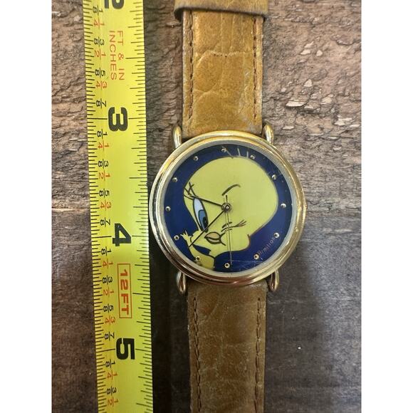 Vintage Armitron Tweety Bird Watch 1994 Warner Bros Tested Working - Picture 1 of 5